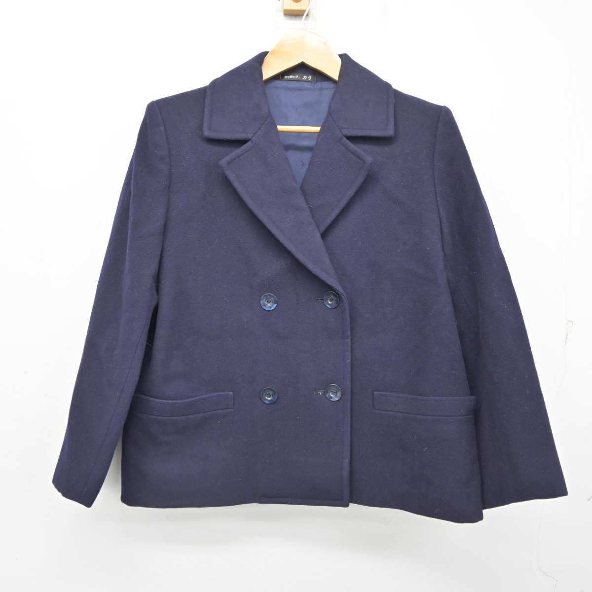 【中古】福岡県 福岡雙葉高等学校 女子制服 1点 (コート) sf079244