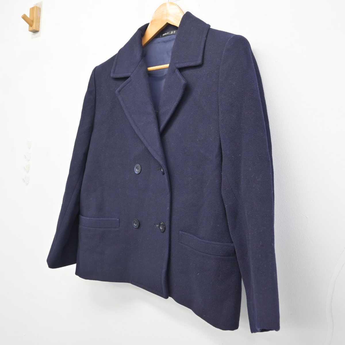 【中古】福岡県 福岡雙葉高等学校 女子制服 1点 (コート) sf079244