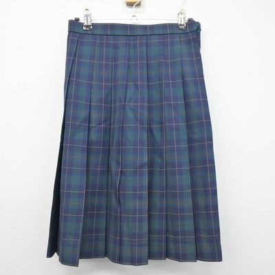 【中古】大阪府 クラーク記念国際高等学校 女子制服 2点 (ブレザー・スカート) sf079245