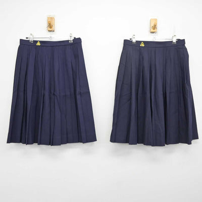 【中古】和歌山県 吉備中学校 女子制服 4点 (セーラー服・スカート・スカート) sf079259