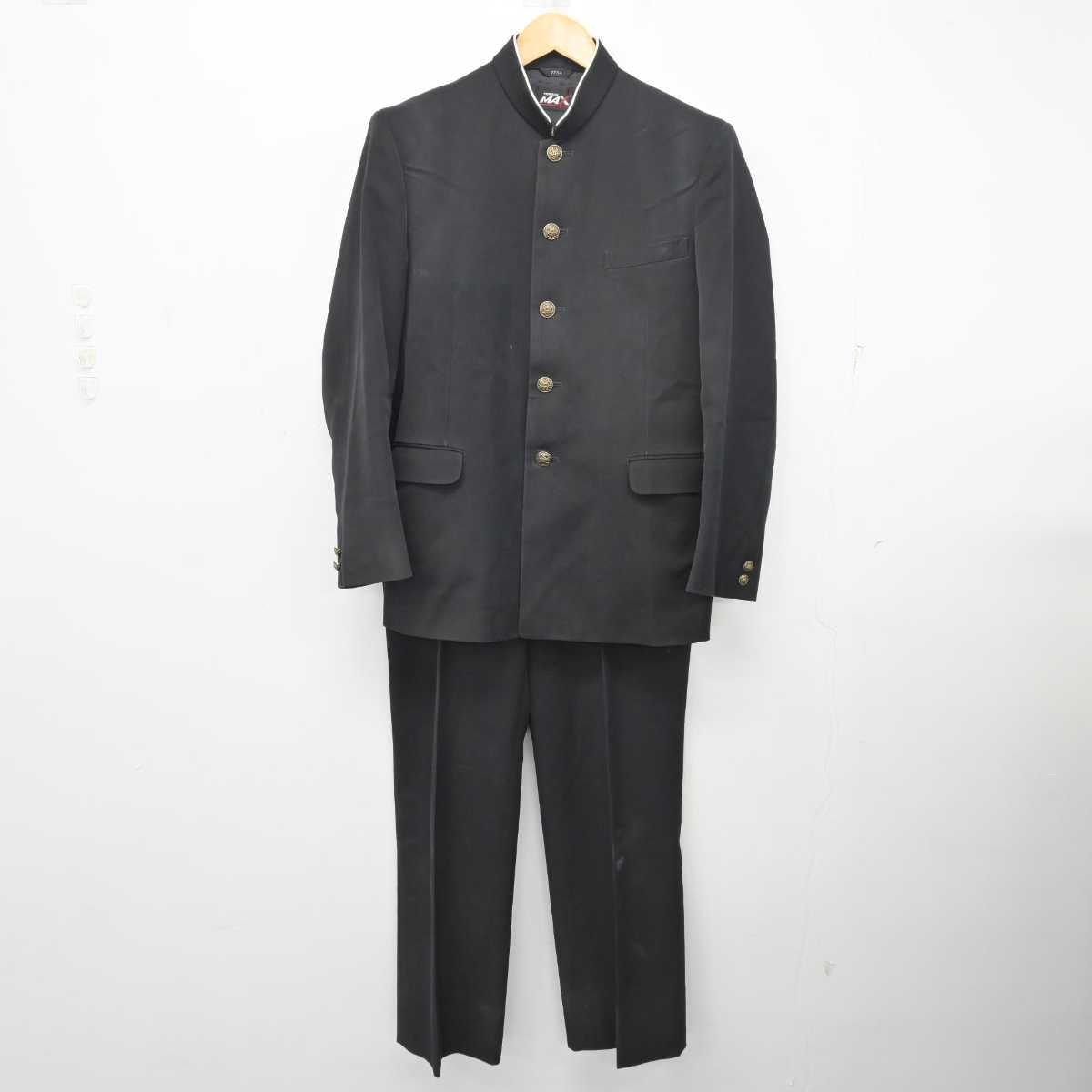 【中古】和歌山県 吉備中学校 男子制服 2点 (学ラン・ズボン) sf079260