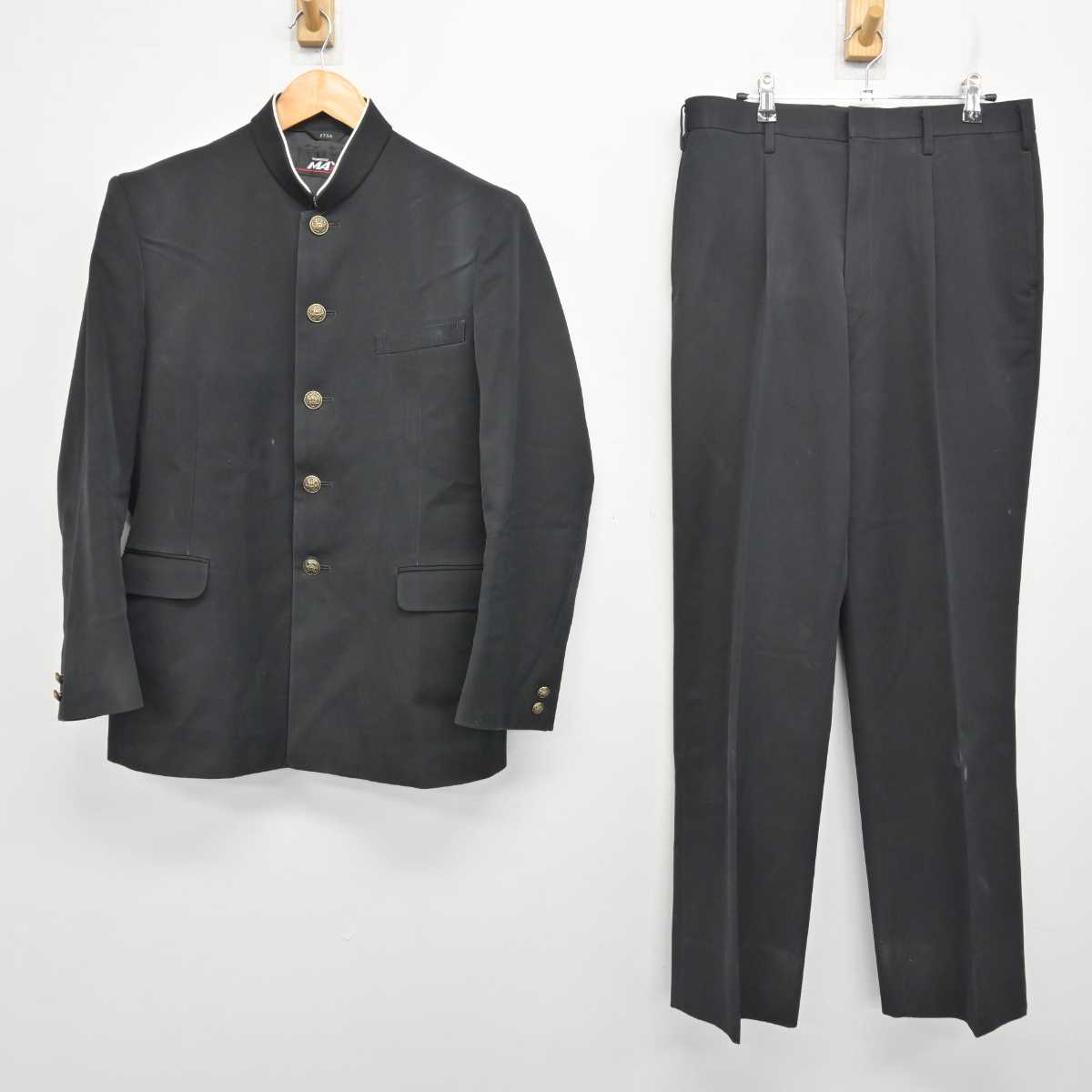 【中古】和歌山県 吉備中学校 男子制服 2点 (学ラン・ズボン) sf079260