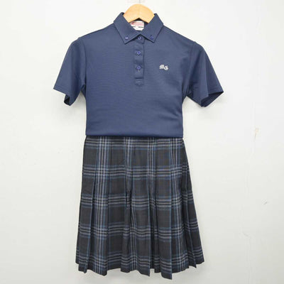 【中古】神奈川県 三浦学苑高等学校 女子制服 3点 (シャツ・スカート) sf079262