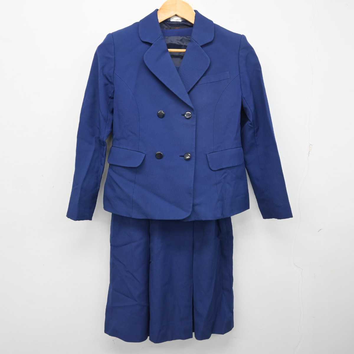 【中古】千葉県 東金中学校 女子制服 2点 (ブレザー・ジャンパースカート) sf079265