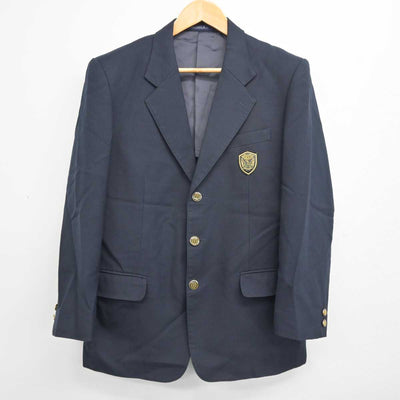 【中古】千葉県 東金商業高等学校 男子制服 3点 (ブレザー・ズボン) sf079266