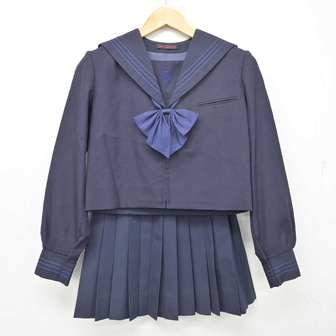 中古】千葉県 柏南高等学校 女子制服 3点 (セーラー服・スカート) sf079273 | 中古制服通販パレイド