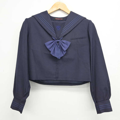 【中古】千葉県 柏南高等学校 女子制服 3点 (セーラー服・スカート) sf079273