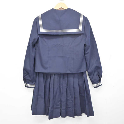 【中古】滋賀県 稲枝中学校 女子制服 4点 (セーラー服・スカート) sf079281