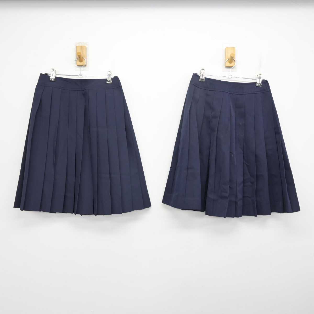 【中古】滋賀県 稲枝中学校 女子制服 4点 (セーラー服・スカート) sf079281