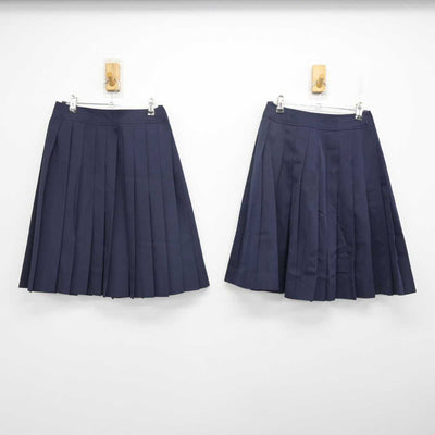 【中古】滋賀県 稲枝中学校 女子制服 4点 (セーラー服・スカート) sf079281