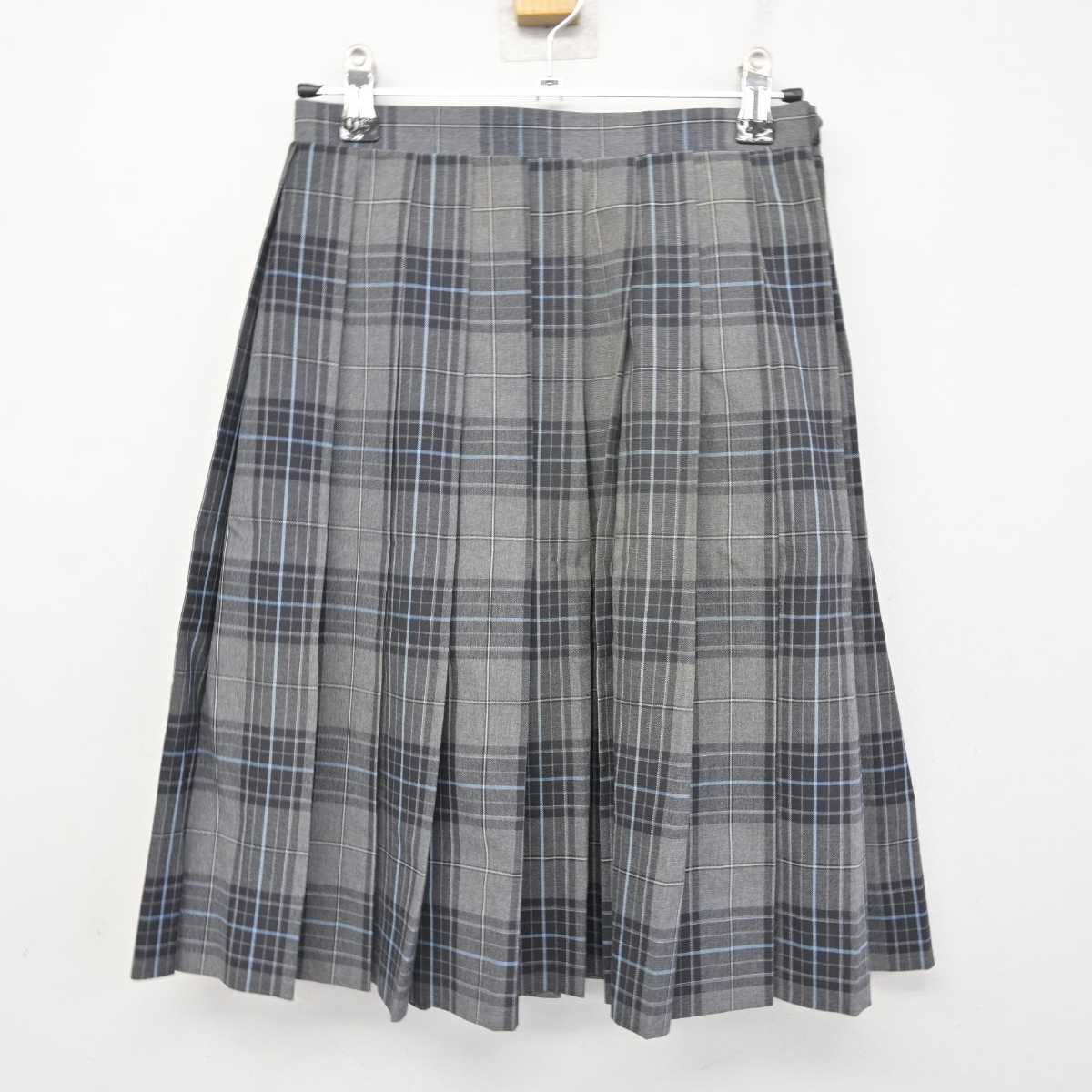 【中古】東京都 大鳥中学校 女子制服 3点 (シャツ・スカート) sf079304