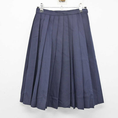 【中古】富山県 魚津市立西部中学校 女子制服 2点 (セーラー服・スカート) sf079314