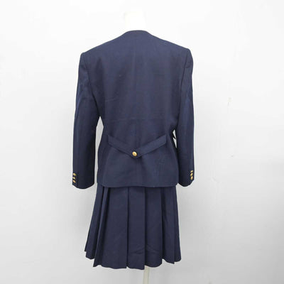 【中古】岡山県 就実高等学校 女子制服 2点 (ブレザー・スカート) sf079317