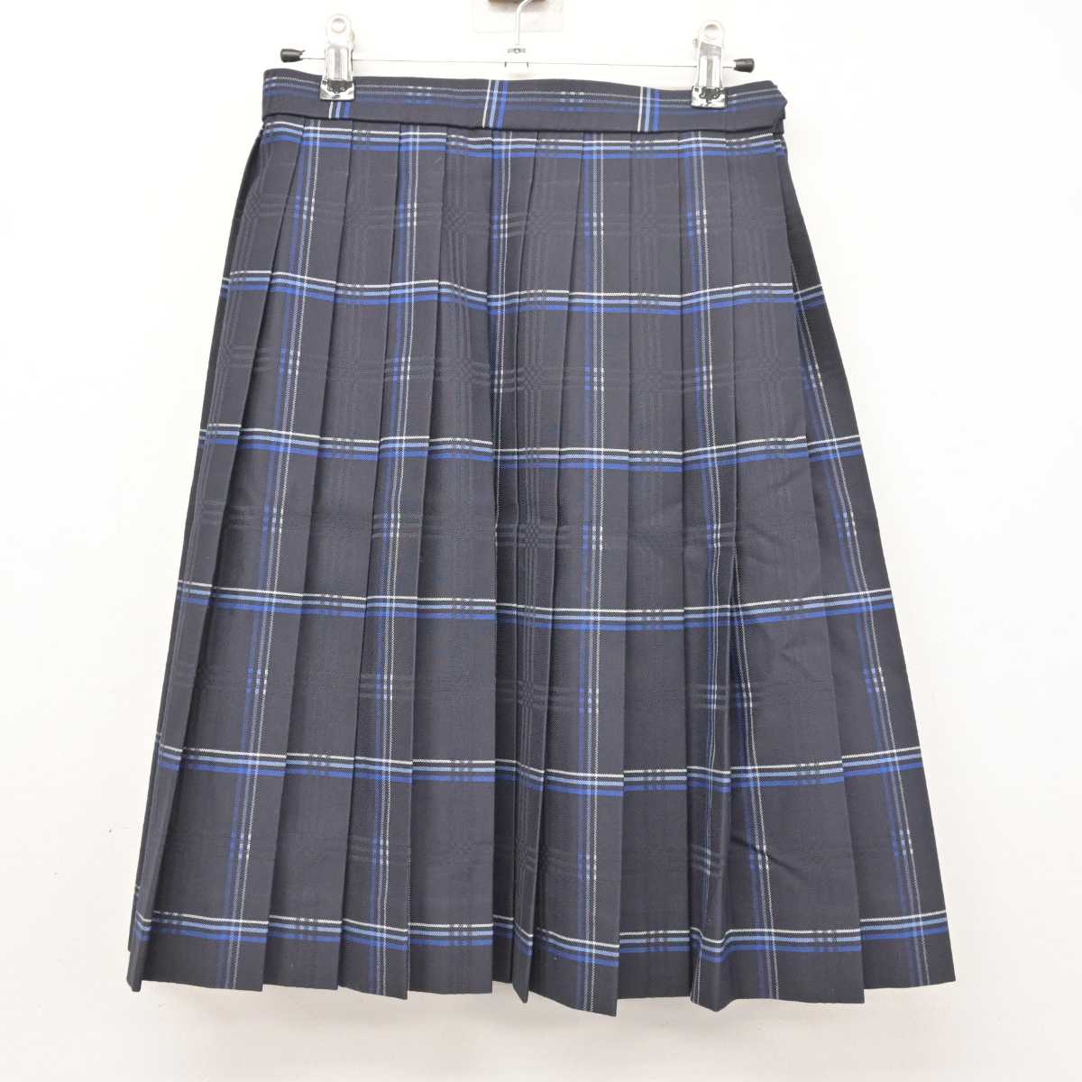 【中古】東京都 文化学園大学杉並高等学校 女子制服 3点 (ニット・シャツ・スカート) sf079322