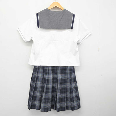 【中古】東京都 文化学園大学杉並高等学校 女子制服 3点 (ニット・セーラー服・スカート) sf079323