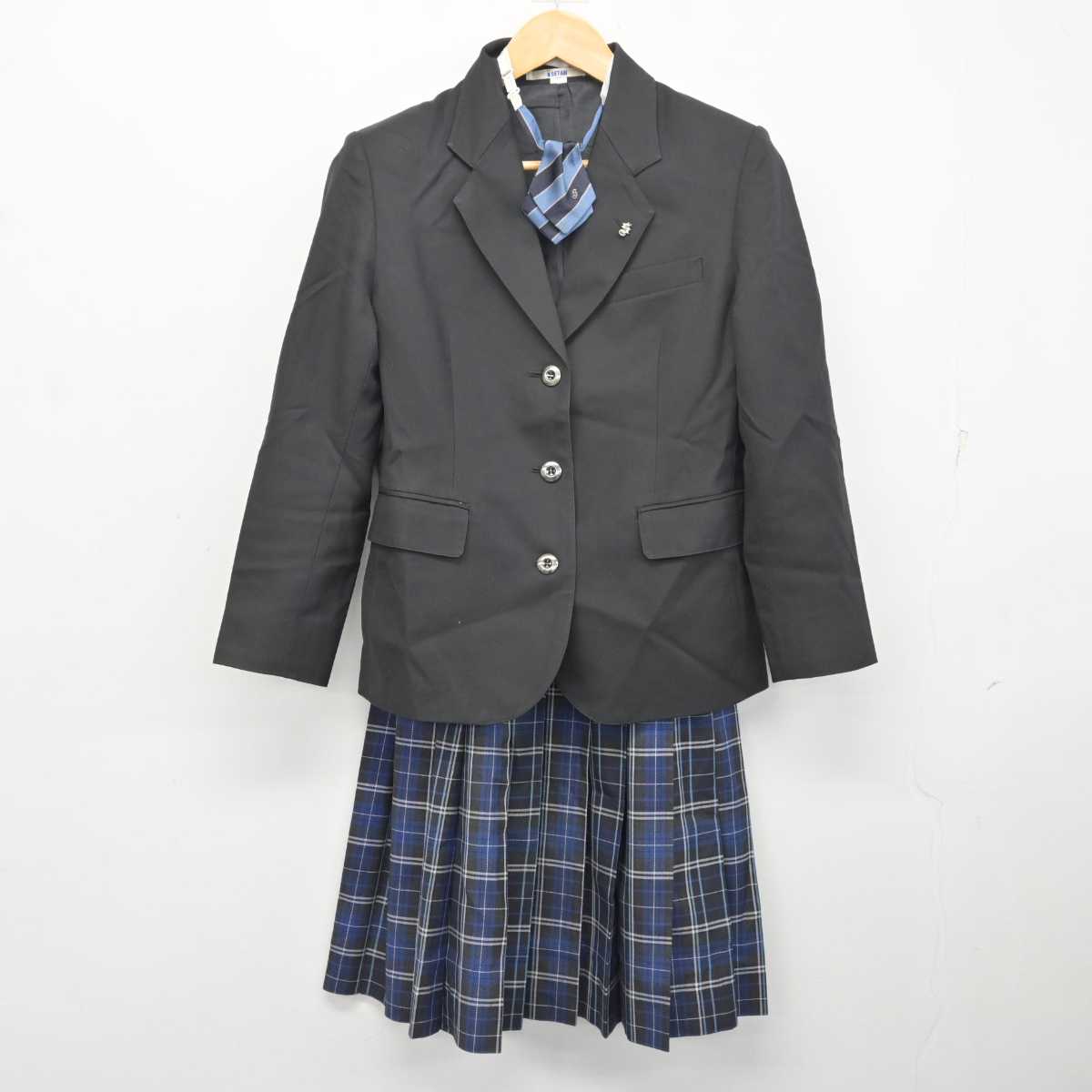 【中古】東京都 白梅学園高等学校 女子制服 4点 (ブレザー・スカート) sf079328