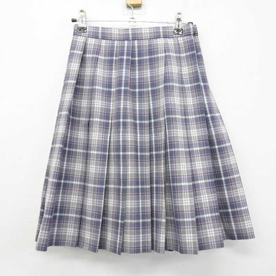 【中古】東京都 白梅学園高等学校 女子制服 3点 (ニットベスト・スカート) sf079329