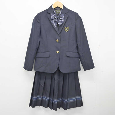 【中古】千葉県 船橋古和釜高等学校 女子制服 4点 (ブレザー・スカート) sf079330