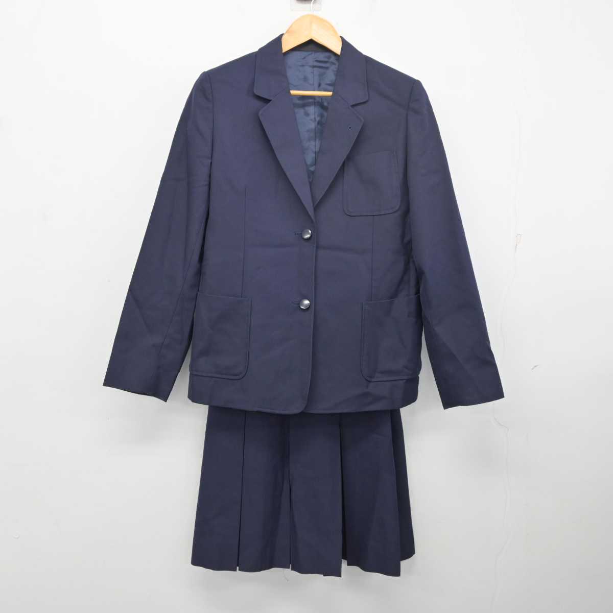 【中古】神奈川県 上白根中学校 女子制服 2点 (ブレザー・スカート) sf079336