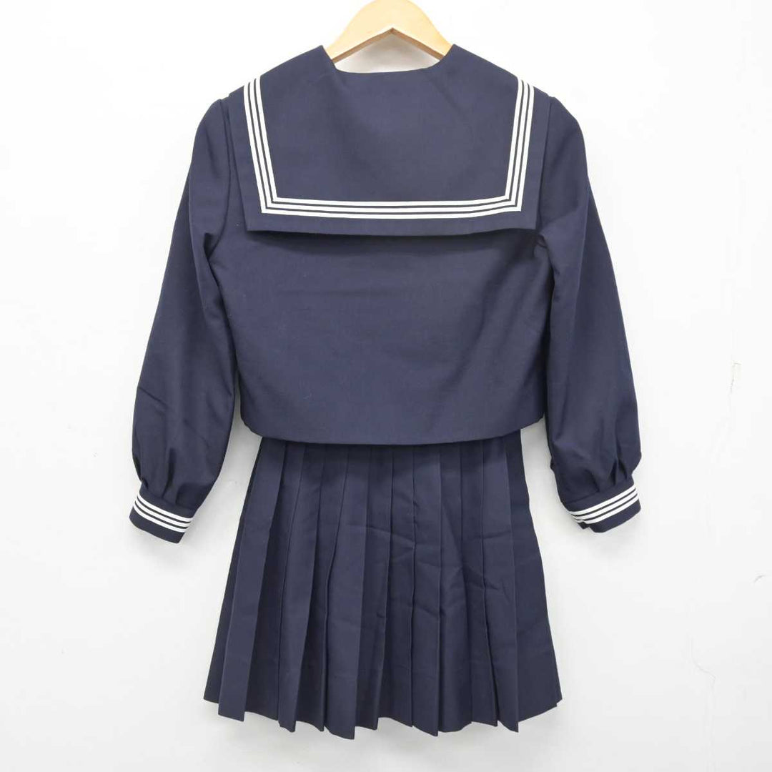 中古】東京都 駒場高等学校 女子制服 3点 (セーラー服・スカート 中古】東京都 駒場高等学校 女子制服 3点 (セーラー服・スカート