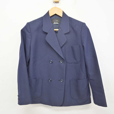 【中古】愛媛県 三津浜中学校 女子制服 2点 (ブレザー・シャツ) sf079360