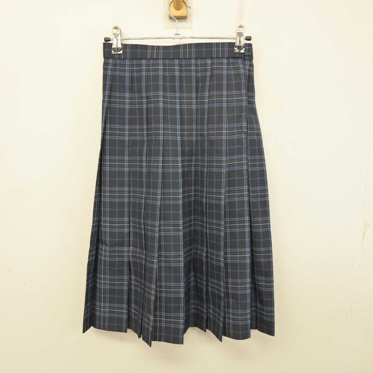 【中古】愛媛県 三津浜中学校 女子制服 2点 (ブラウス・スカート) sf079364