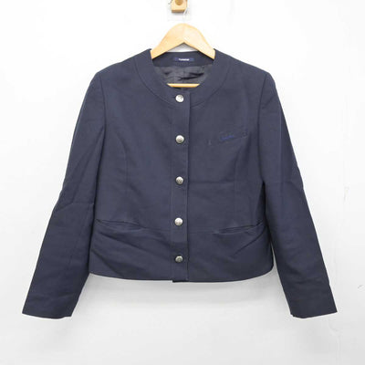 【中古】岡山県 岡山学芸館清秀中学校 女子制服 3点 (ブレザー・スカート) sf079386