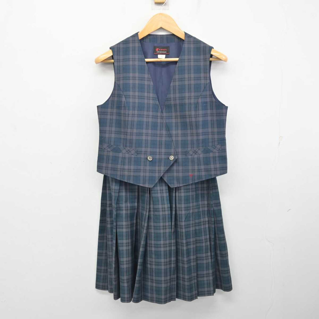 中古】茨城県 鬼怒商業高等学校 女子制服 4点 (ブレザー・ベスト 中古】茨城県 鬼怒商業高等学校 女子制服 4点 (ブレザー・ベスト