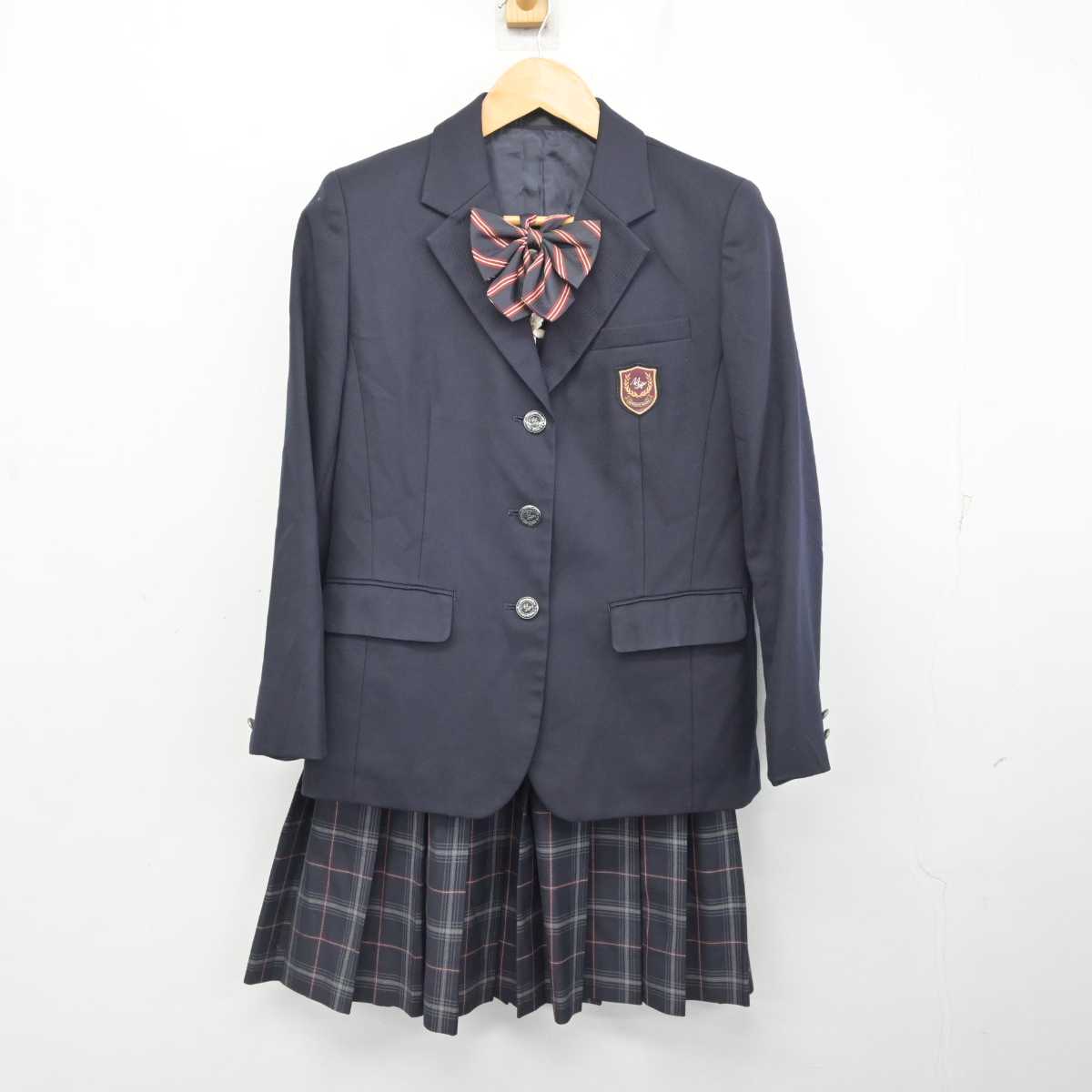 【中古】大阪府 守口東高等学校 女子制服 3点 (ブレザー・スカート) sf079391