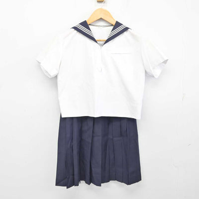 【中古】東京都 成蹊中学・高等学校 女子制服 3点 (セーラー服・スカート) sf079400