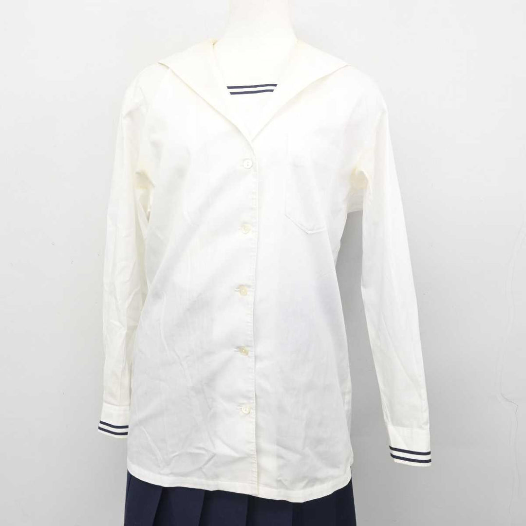 中古】岡山県 就実高等学校 女子制服 7点 (ブレザー・ベスト・シャツ・スカート) sf079431 | 中古制服通販パレイド