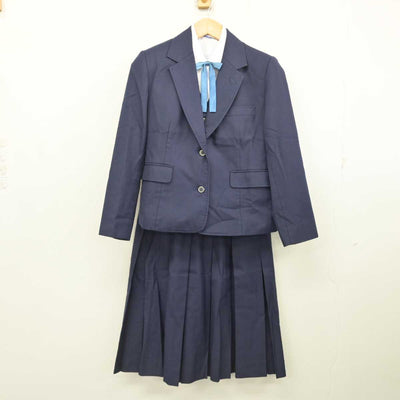 【中古】愛知県 豊田高等学校/旧制服 女子制服 5点 (ブレザー・ベスト・シャツ・スカート) sf079462