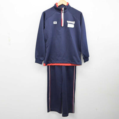 【中古】愛知県 豊田高等学校 女子制服 2点 (ジャージ 上・ジャージ 下) sf079466