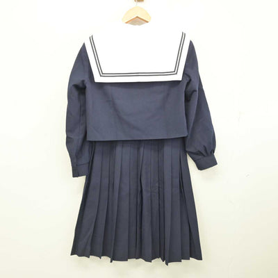 【中古】愛知県 猿投台中学校 女子制服 3点 (セーラー服・スカート) sf079468