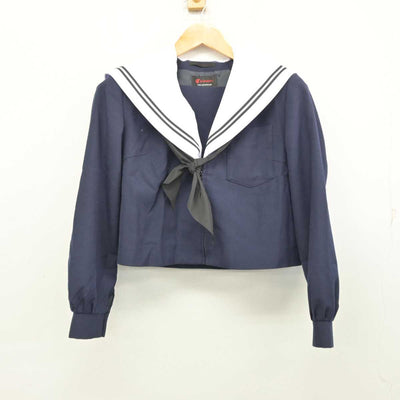 【中古】愛知県 猿投台中学校 女子制服 3点 (セーラー服・スカート) sf079468