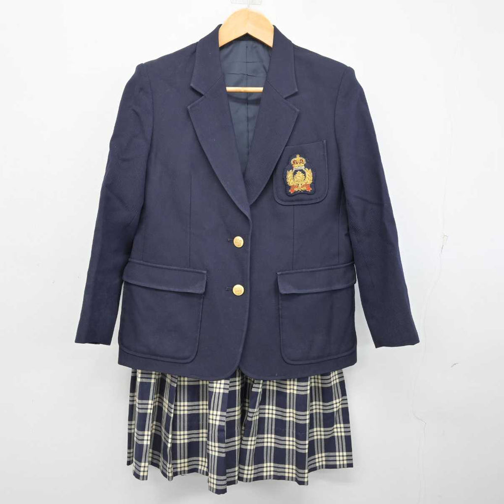 【中古】千葉県 流通経済大学付属柏高等学校 女子制服 2点 (ブレザー・スカート) sf079474 | 中古制服通販パレイド