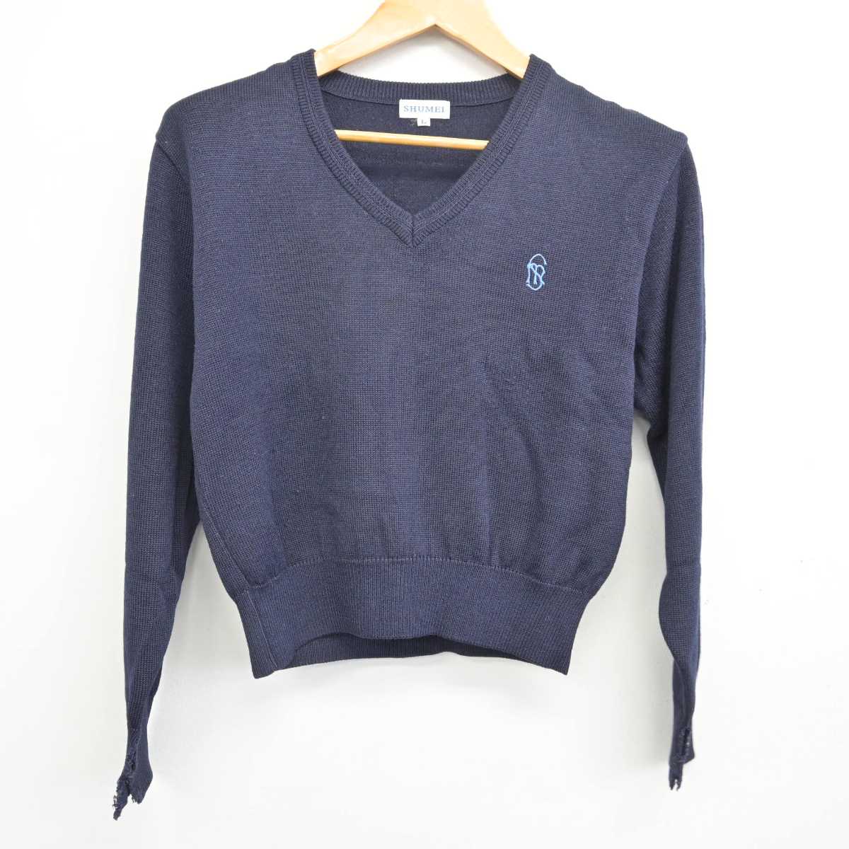 【中古】千葉県 秀明八千代中学・高等学校/旧制服 女子制服 2点 (ニット・ニット) sf079484