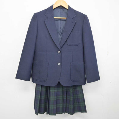 【中古】千葉県 臼井西中学校 女子制服 2点 (ブレザー・スカート) sf079494