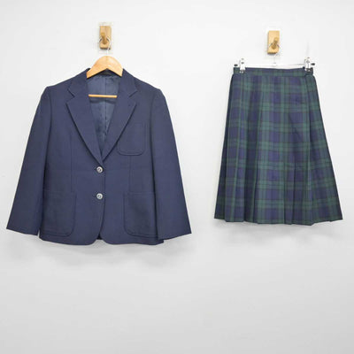 【中古】千葉県 臼井西中学校 女子制服 2点 (ブレザー・スカート) sf079494