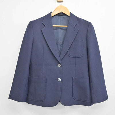 【中古】千葉県 臼井西中学校 女子制服 2点 (ブレザー・スカート) sf079494