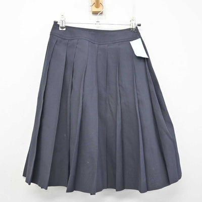 【中古】広島県 廿日市西高等学校 女子制服 2点 (ニット・スカート) sf079497