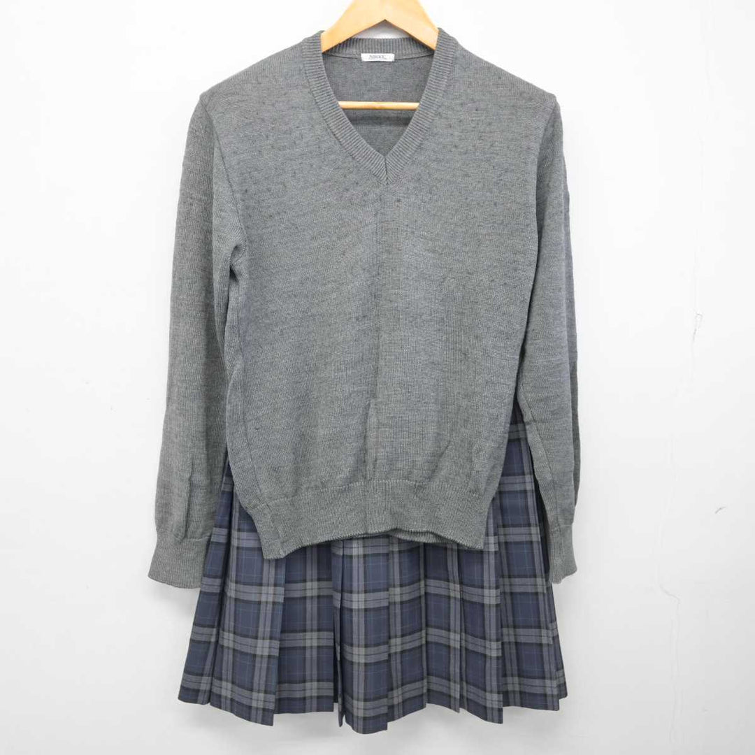 U589/S1120(中古)京都府 朱雀高校 女子制服8点 /9R/M/W66