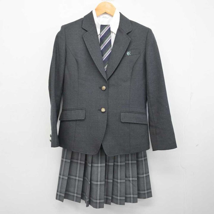 【中古】東京都 神田女学園中学校・高等学校 女子制服 4点 (ブレザー・シャツ・スカート) sf079506 | 中古制服通販パレイド