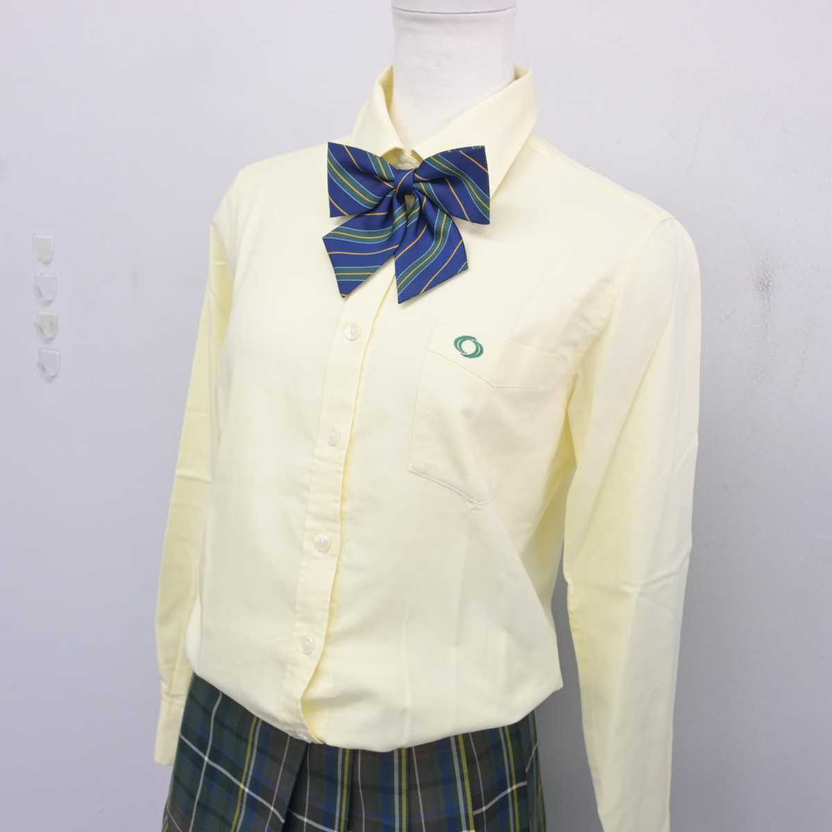 【中古】大阪府 大阪緑涼高等学校/旧制服 女子制服 5点 (ブレザー・シャツ・スカート) sf079538