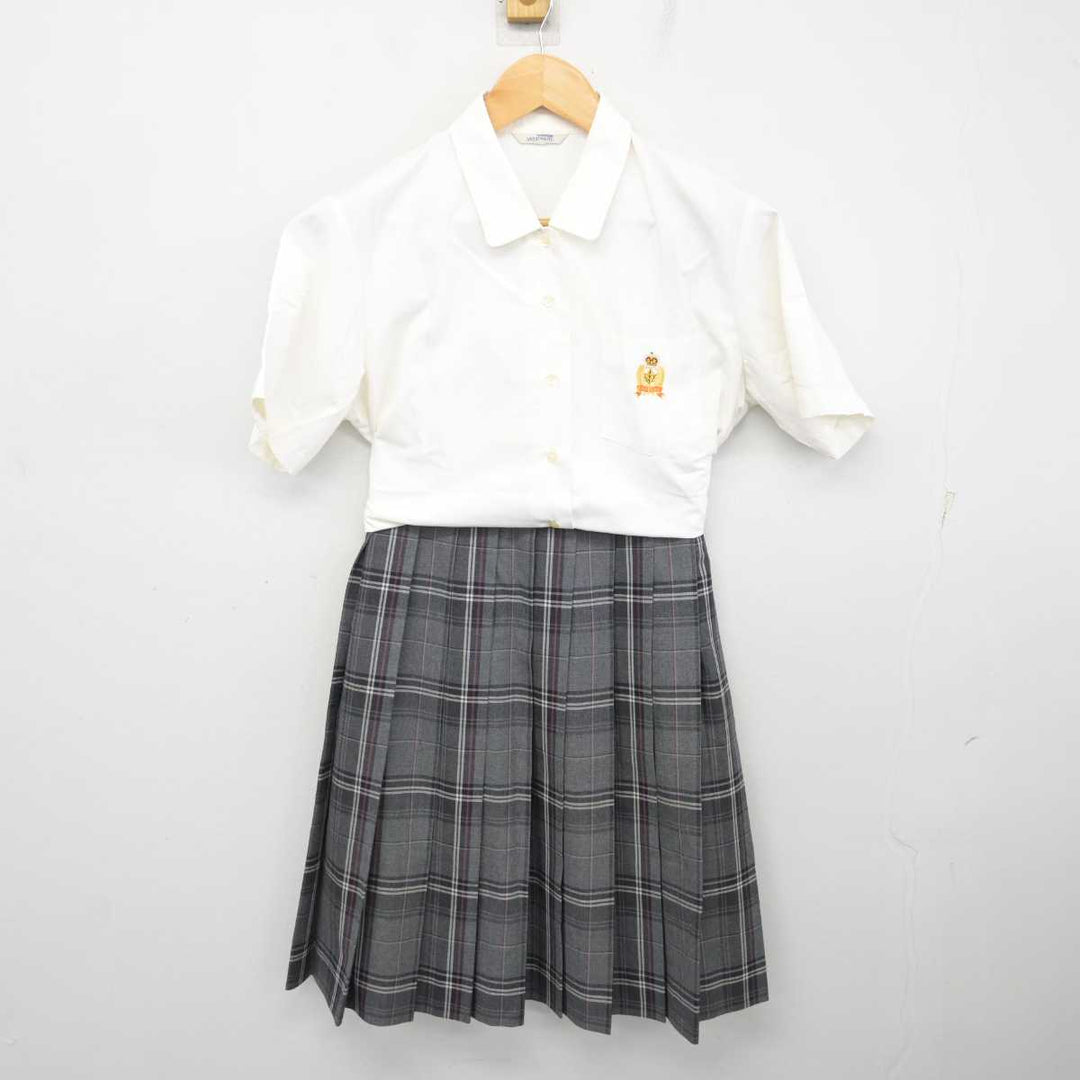 中古】千葉県 流通経済大学付属柏高等学校 女子制服 3点 (シャツ・スカート) sf079544 | 中古制服通販パレイド