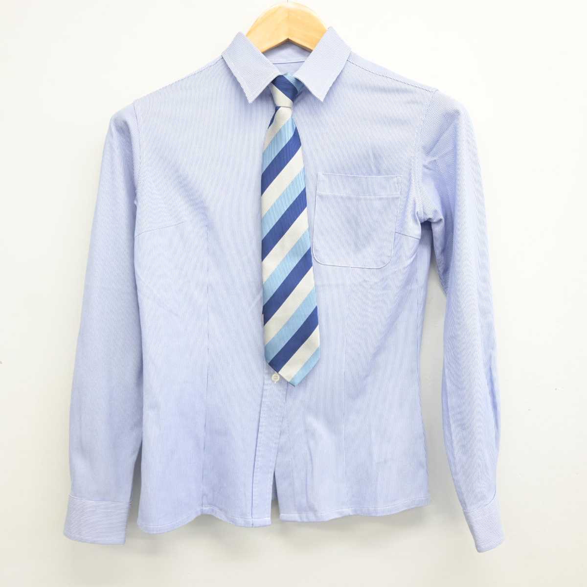 【中古】北海道 西岡中学校 女子制服 4点 (ブレザー・シャツ・スカート) sf079556