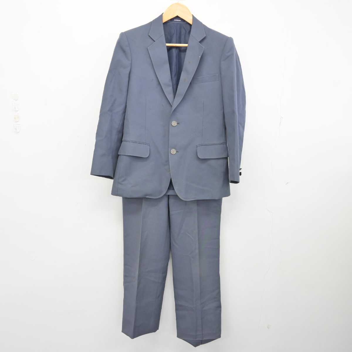 【中古】千葉県 幕張本郷中学校 男子制服 2点 (ブレザー・ズボン) sf079563