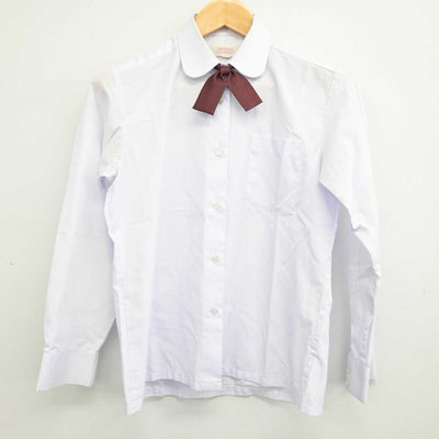 【中古】広島県 江波中学校 女子制服 7点 (ブレザー・シャツ・スカート) sf079573