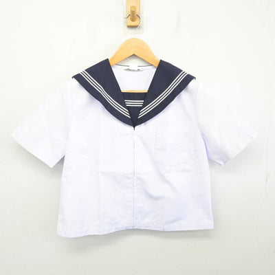 【中古】富山県 射水市立小杉中学校 女子制服 2点 (セーラー服・スカート) sf079602