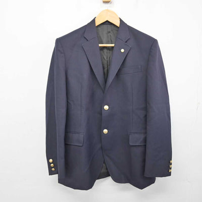 【中古】東京都 三田高等学校 男子制服 5点 (ブレザー・ズボン) sf079613